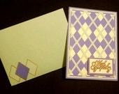 With Sympathy Handmade Card