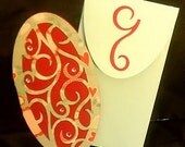 Beautiful Oval Handmade Card