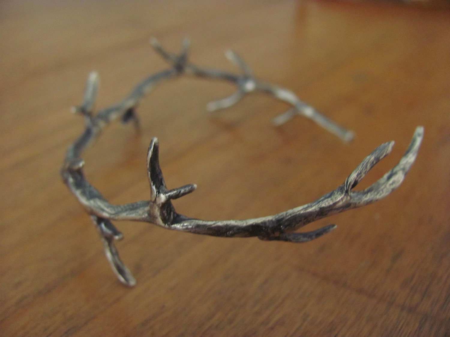 Sterling Silver Branch Cuff