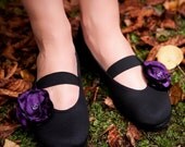violet elegance /ballet flats shoes jarmilki wedding woman bride poletsy fashion gift romantic spring summer comfortable brooch under 25