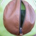 Leather Avocado Backpack