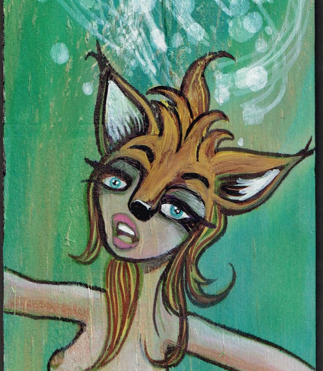Sea Fox original illustration