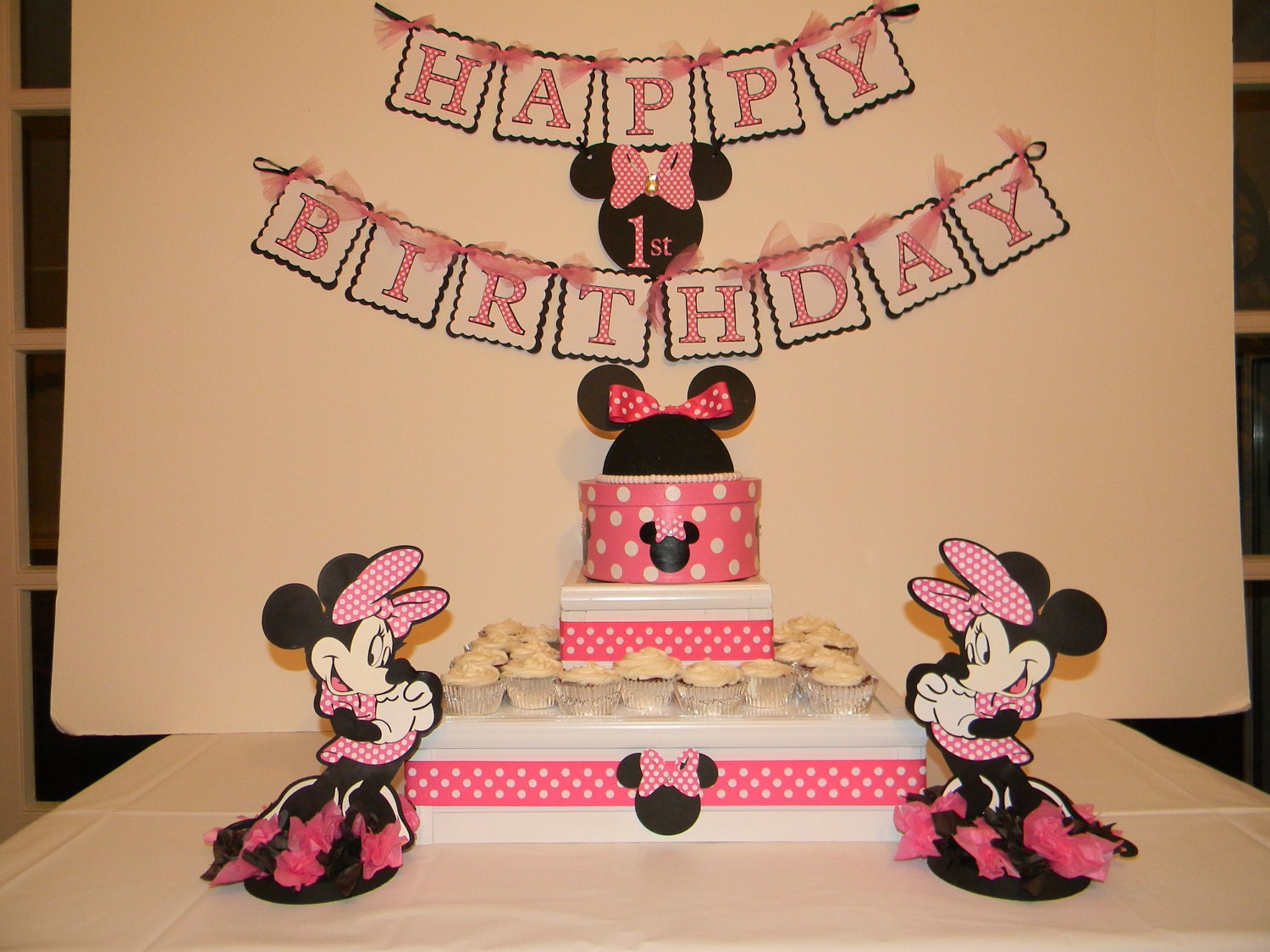 Minnie Mouse Birthday Banner