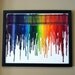 16" x 20" Custom Crayon Art