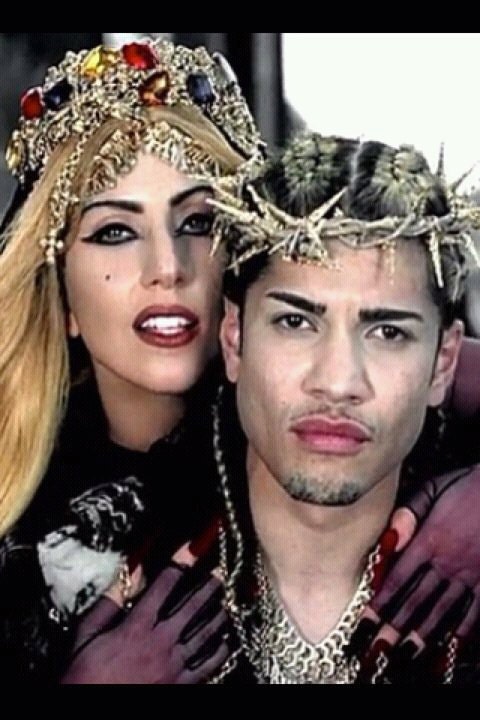 Jesus Thorn Crown (replica) as seen in Lady Gaga's Judas video and Vogue Hommes Japan F 2011