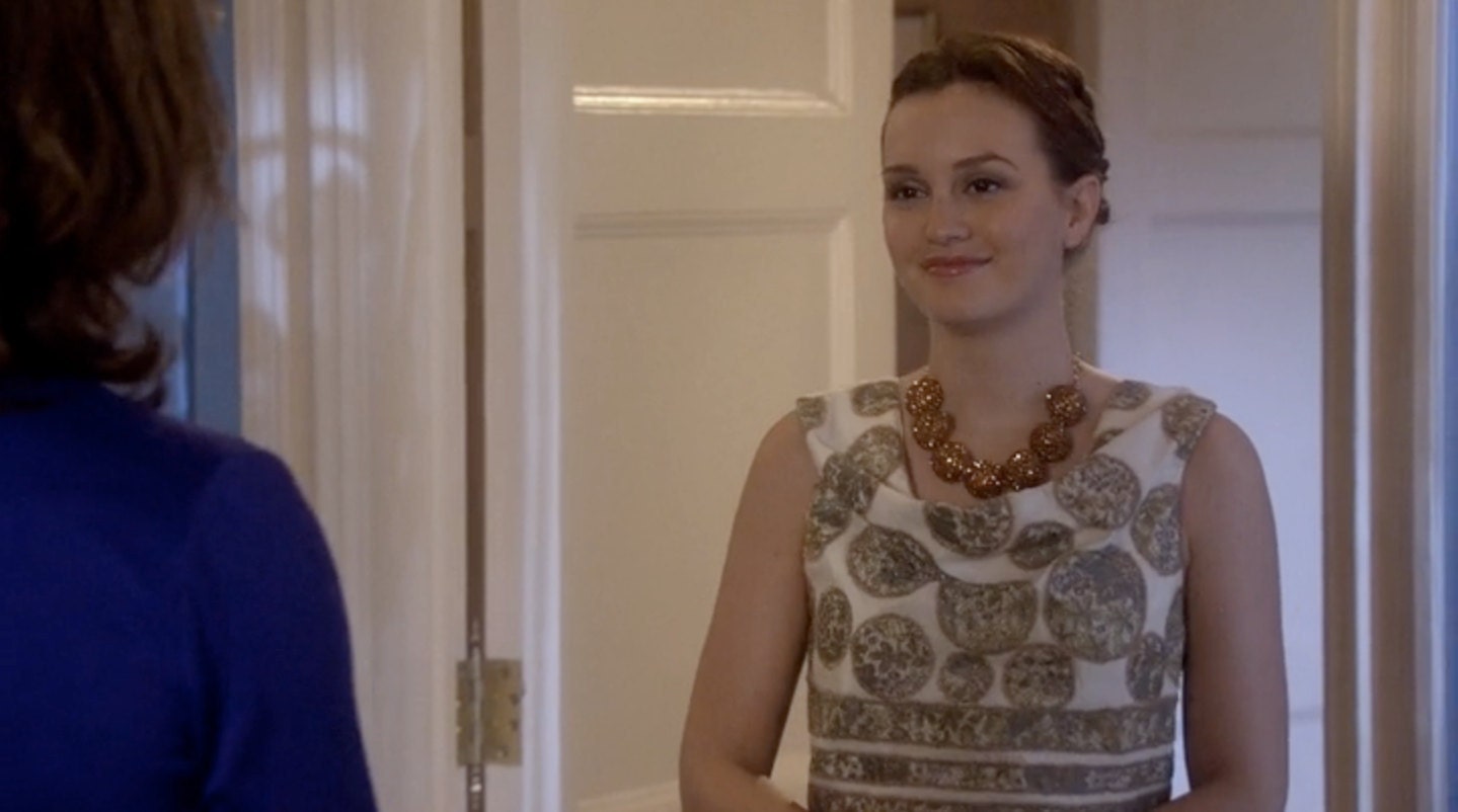 As seen on Ms. Meester as Blair Waldorf on Gossip Girl Swarovski Crystal Necklace 6470N