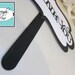 Photo Props - Thank You Sign - Black & White - Shabby Chic/Script - Item 006