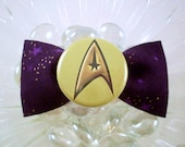 Star Trek Command Insignia Hair Bow