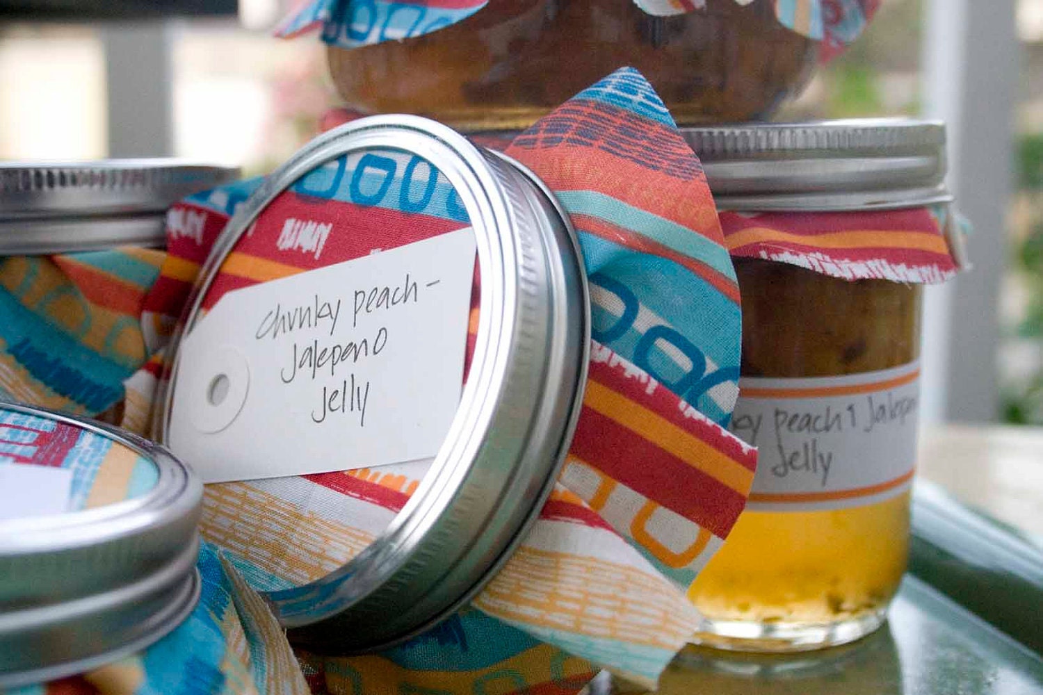 Chunky Peach - Jalepeno Pepper Jelly