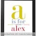 8x10 Nursery Posters - Many Designs - Custom Options - Archival Quality Giclee Print