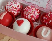 Medium I Heart You Cake Pop BItes Gift Box