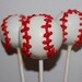Baseball Cake Pops