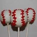 Baseball Cake Pops
