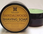 Handmade Shaving Soap, Sandalwood Shave Soap, Groomsmen Gift, Shaving Soap in a Jar
