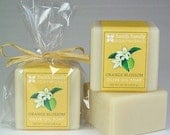 Orange Blossom Soap -  Handmade Soap, Olive Oil Soap, Natural Soap Bar, Cold Process Soap