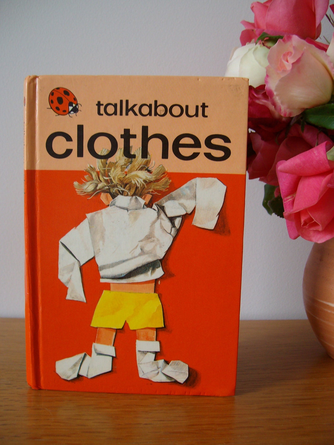 Ladybird book, vintage ladybird book, talkabout clothes, vintage 70s reader, Ladybird, Ladybird talkabout book