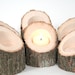 Tree Branch Candle Holders III- Rustic Wood Candle Holders, Wooden Candle Holders, Wedding Centerpiece