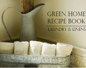DIY Laundry Ebook Spring Cleaning Tutorial Natural Laundry Detergent Linen Spray