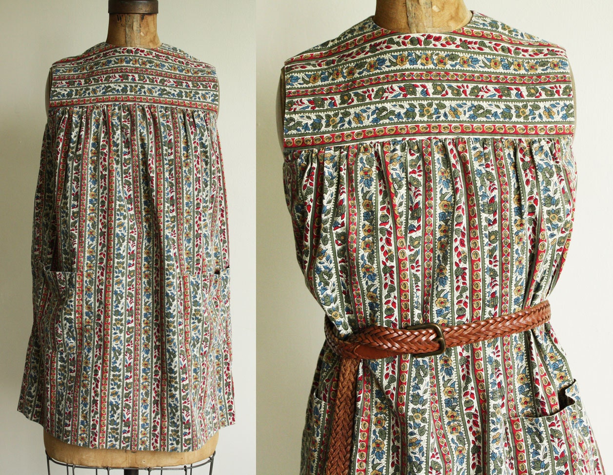 Babydoll Rustic Floral Country Dress