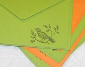 Flat Notecards Set of 10 - Any Ten - You Choose - Gift Set