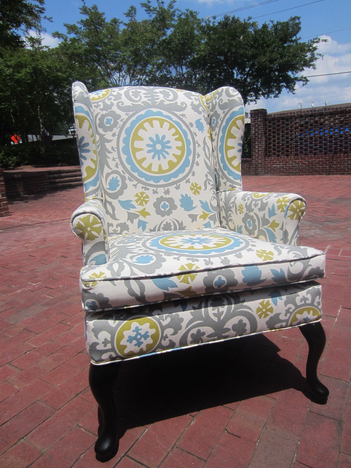 Accent Chair - Lemon Sky