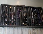 Printers Drawer Jewelry Display with ring cubby