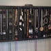 Chocolate Jewelry Organizer Display with stud slots