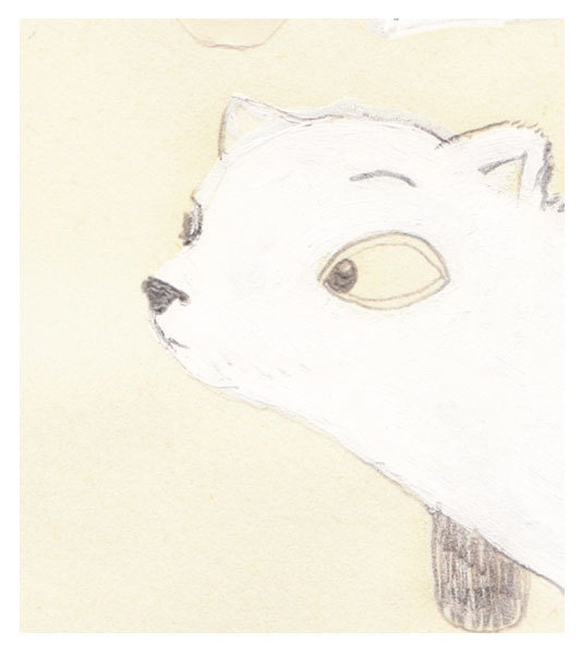 A5 print // Nanook // Inuit myth series // 5 x 8
