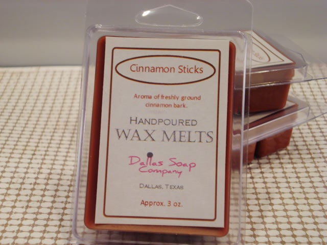 Cinnamon Sticks Wax Melts Tarts Breakaway Clamshell