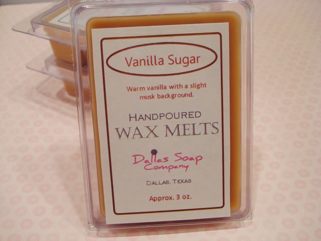 Vanilla Sugar Wax Tarts Melts Breakaway Clamshell