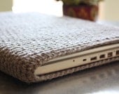 MacBook Pro 13 inch laptop crochet cover // pick your color // theLOVEstitch
