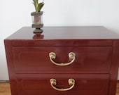 Lacquer Chest of Drawers Chinoiserie