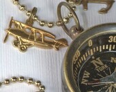 MALE GRADUATION GIFT Compass Necklace. Working gadget. Mens uni sex. Adventure, travel hiking nautical military wedding anchor airplane