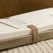 Letter A : Letterpress Notepad / Stationery Set