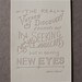 Discovery - a hand-lettered Proust quote