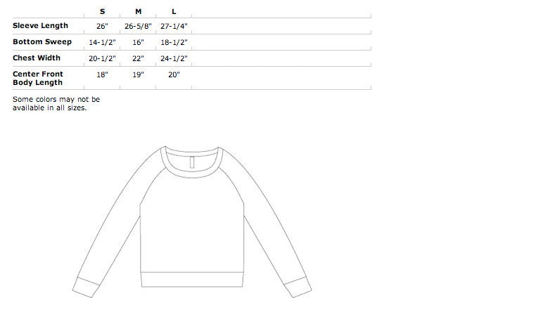 Cattitude Raglan Pullover -- Blue (Select Size)