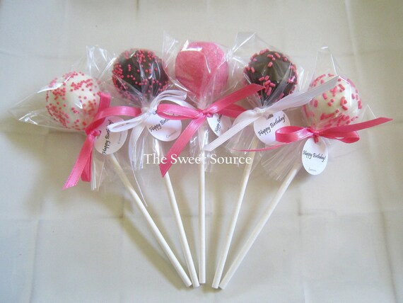 Cake Pops: Birthday Cake Pops Made to Order with High Quality Ingredients Il_570xn