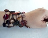 Pins and Needles: Versatile crocheted necklace / bracelet / belt / headband