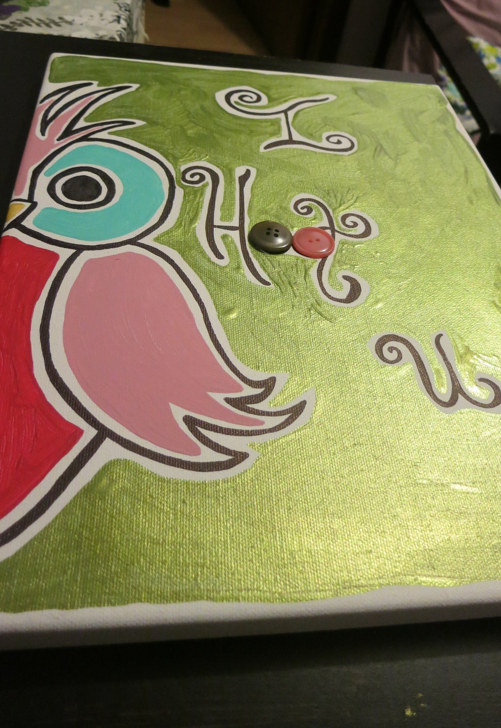 Hootie Love: Owl Wall Hanging