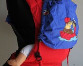 Red Baby Carrier for baby/toddler for Front/Back carry comfortable buckle sling