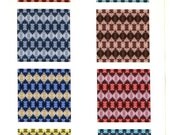 COTTON FABRIC PRINT Alternate Energy 4 inch Squares Abstract Art Crafter Supply