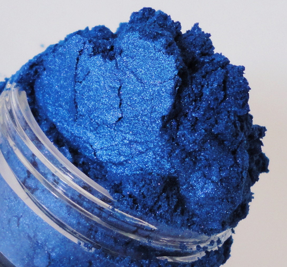 Siren  Mineral Makeup Eye Shadow  10g Sifter Jar Blue Eyeshadow