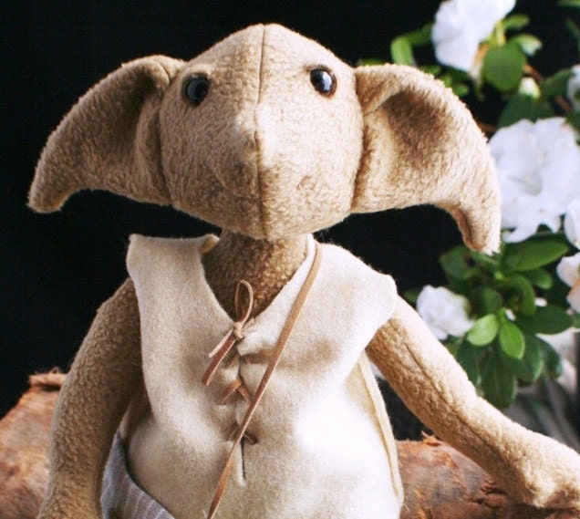 Cute goblin doll, hand felted clothes, soft and cuddly