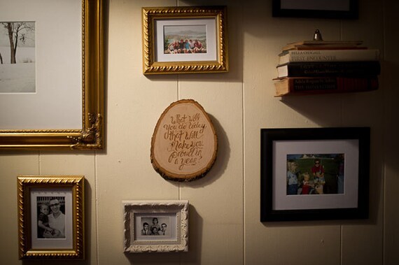 MINI woodburn / daily reminder / quote / illustration