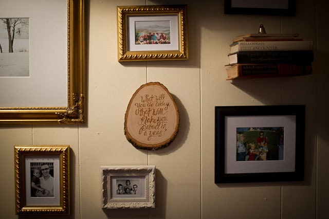 MINI woodburn / daily reminder / quote / illustration