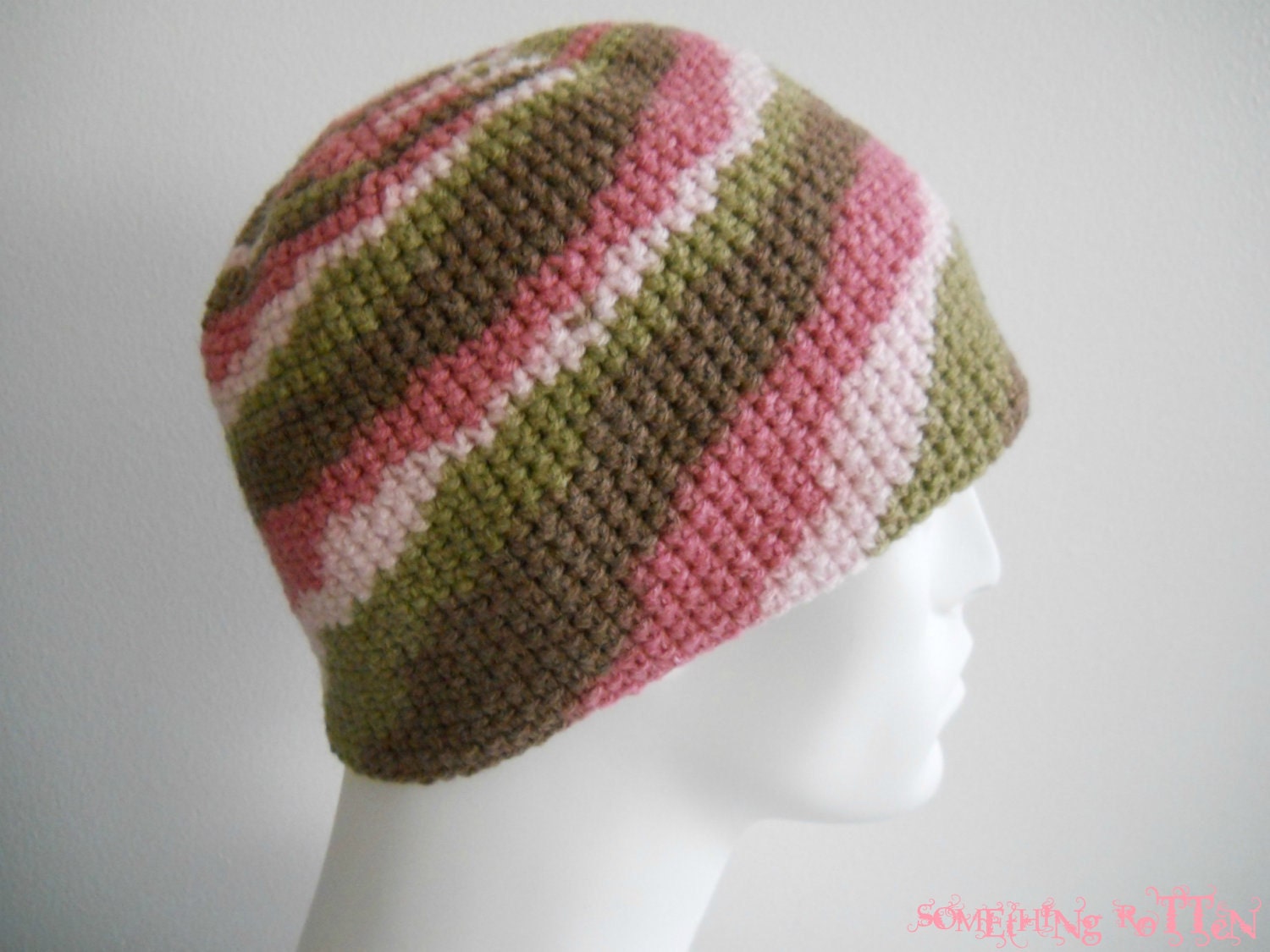 Pink Camo Beanie