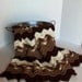 Classic Ripple Throw Afghan - Browns