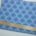 Doctor Who Fabric Fat Quarter - Blue Tardis Damask