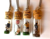 Little Tiny People Live in Vials Necklace