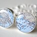 Vintage Greek Island Map Silver Cufflinks - greece - Keepsake gift for wedding day, birthday or fathers day